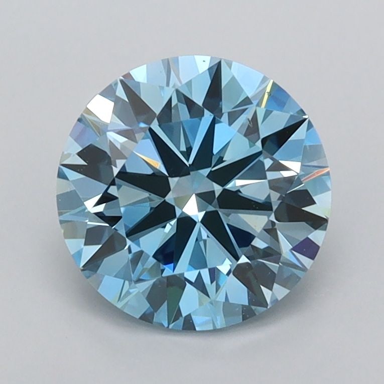 IGI Round 1.47ct Fancy Vivid Blue VVS1 - Ideal Loose Lab Diamond: IGI Round 1.47ct Fancy Vivid Blue VVS1 - Ideal Loose Lab Diamond Item Specifics: Source: This Is A Real Diamond Grown In A Lab Not Mined. Carat: 1.47 Cut: ID Color: Fancy Vivid Blue Clarity: VVS1 Poli