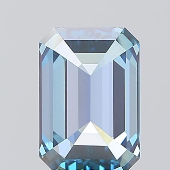 IGI Emerald 1.52ct Fancy Vivid Blue VVS2 - Loose Lab Diamond: IGI Emerald 1.52ct Fancy Vivid Blue VVS2 - Loose Lab Diamond Item Specifics: Source: This Is A Real Diamond Grown In A Lab Not Mined. Carat: 1.52 Cut: - Color: Fancy Vivid Blue Clarity: VVS2 Polish: V