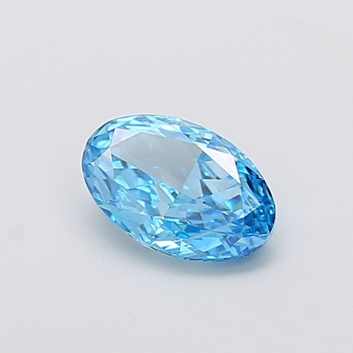 IGI Oval 1.43ct Fancy Vivid Blue VVS2 - Loose Lab Diamond: IGI Oval 1.43ct Fancy Vivid Blue VVS2 - Loose Lab Diamond Item Specifics: Source: This Is A Real Diamond Grown In A Lab Not Mined. Carat: 1.43 Cut: - Color: Fancy Vivid Blue Clarity: VVS2 Polish: EX