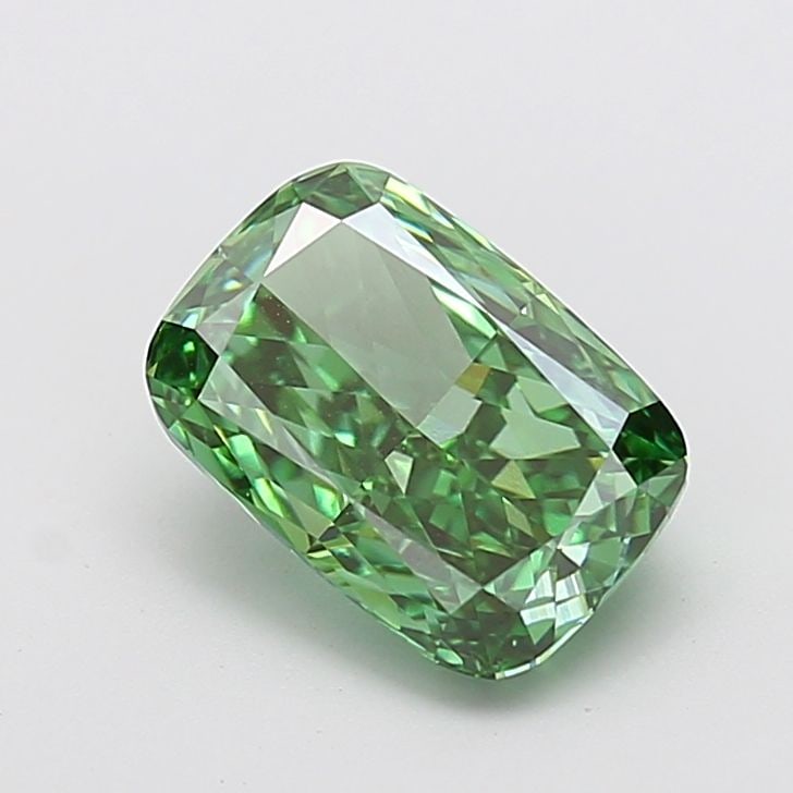 IGI Cushion Modified 3.05ct Fancy Vivid Green VVS2 - Loose Lab Diamond: IGI Cushion Modified 3.05ct Fancy Vivid Green VVS2 - Loose Lab Diamond Item Specifics: Source: This Is A Real Diamond Grown In A Lab Not Mined. Carat: 3.05 Cut: - Color: Fancy Vivid Green Clarity: VVS