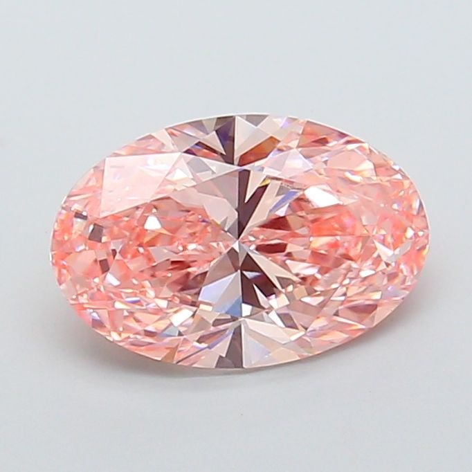 IGI Oval 3.2ct Fancy Vivid Pink VVS2 - Loose Lab Diamond: IGI Oval 3.2ct Fancy Vivid Pink VVS2 - Loose Lab Diamond Item Specifics: Source: This Is A Real Diamond Grown In A Lab Not Mined. Carat: 3.2 Cut: - Color: Fancy Vivid Pink Clarity: VVS2 Polish: VG Sym