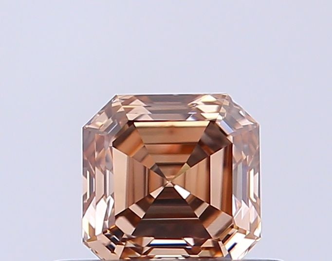 IGI Asscher 0.5ct Fancy Light Brown VVS2 - Loose Lab Diamond: IGI Asscher 0.5ct Fancy Light Brown VVS2 - Loose Lab Diamond Item Specifics: Source: This Is A Real Diamond Grown In A Lab Not Mined. Carat: 0.5 Cut: - Color: Fancy Light Brown Clarity: VVS2 Polish: E