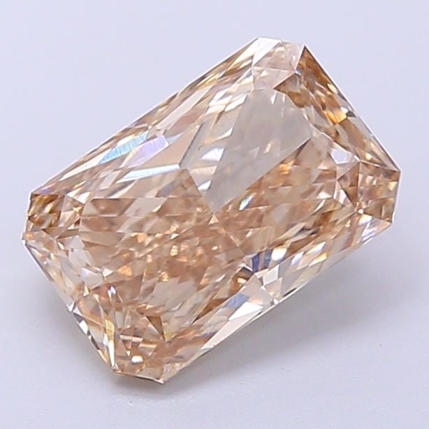 IGI Radiant 2.15ct Fancy Light Brown VVS2 - Loose Lab Diamond: IGI Radiant 2.15ct Fancy Light Brown VVS2 - Loose Lab Diamond Item Specifics: Source: This Is A Real Diamond Grown In A Lab Not Mined. Carat: 2.15 Cut: - Color: Fancy Light Brown Clarity: VVS2 Polish: