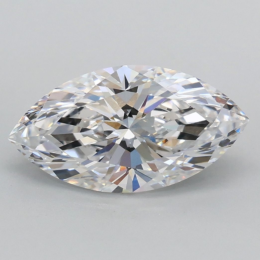 GCAL Marquise 2.06ct D VVS2 - Loose Lab Diamond: GCAL Marquise 2.06ct D VVS2 - Loose Lab Diamond Item Specifics: Source: This Is A Real Diamond Grown In A Lab Not Mined. Carat: 2.06 Cut: - Color: D Clarity: VVS2 Polish: EX Symmetry: EX