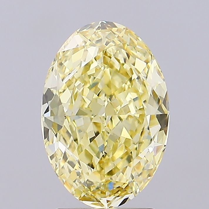 IGI Oval 3.03ct Fancy Intense Yellow VVS2 - Loose Lab Diamond: IGI Oval 3.03ct Fancy Intense Yellow VVS2 - Loose Lab Diamond Item Specifics: Source: This Is A Real Diamond Grown In A Lab Not Mined. Carat: 3.03 Cut: - Color: Fancy Intense Yellow Clarity: VVS2