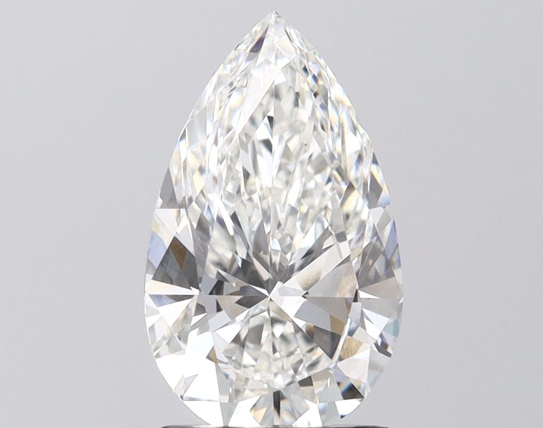 IGI Pear 2.5ct F VVS2 - Loose Lab Diamond: IGI Pear 2.5ct F VVS2 - Loose Lab Diamond Item Specifics: Source: This Is A Real Diamond Grown In A Lab Not Mined. Carat: 2.5 Cut: - Color: F Clarity: VVS2 Polish: EX Symmetry: EX Measurements: