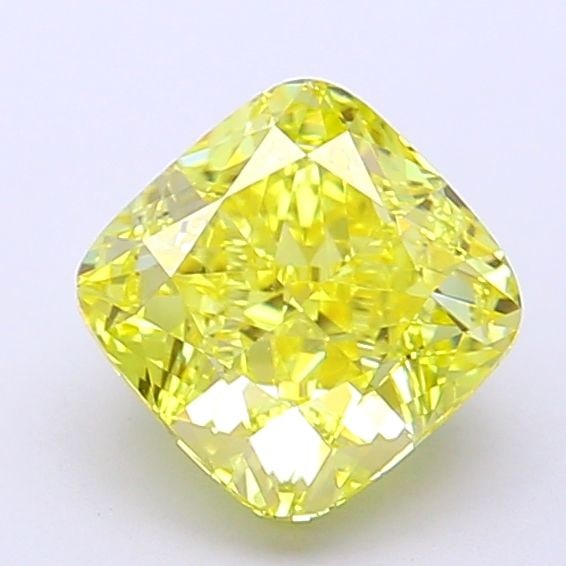 IGI Cushion Modified 1.7ct Fancy Vivid Yellow VVS2 - Loose Lab Diamond: IGI Cushion Modified 1.7ct Fancy Vivid Yellow VVS2 - Loose Lab Diamond Item Specifics: Source: This Is A Real Diamond Grown In A Lab Not Mined. Carat: 1.7 Cut: - Color: Fancy Vivid Yellow Clarity: VVS