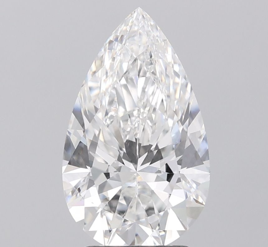 IGI Pear 2.58ct F VVS2 - Loose Lab Diamond: IGI Pear 2.58ct F VVS2 - Loose Lab Diamond Item Specifics: Source: This Is A Real Diamond Grown In A Lab Not Mined. Carat: 2.58 Cut: - Color: F Clarity: VVS2 Polish: EX Symmetry: EX Measurements: 12.5