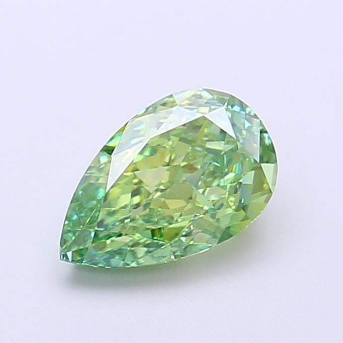 Pear 1.27ct Fancy Vivid Green VVS2 - Loose Lab Diamond: Pear 1.27ct Fancy Vivid Green VVS2 - Loose Lab Diamond Item Specifics: Source: This Is A Real Diamond Grown In A Lab Not Mined. Carat: 1.27 Cut: - Color: Fancy Vivid Green Clarity: VVS2 Polish: VG