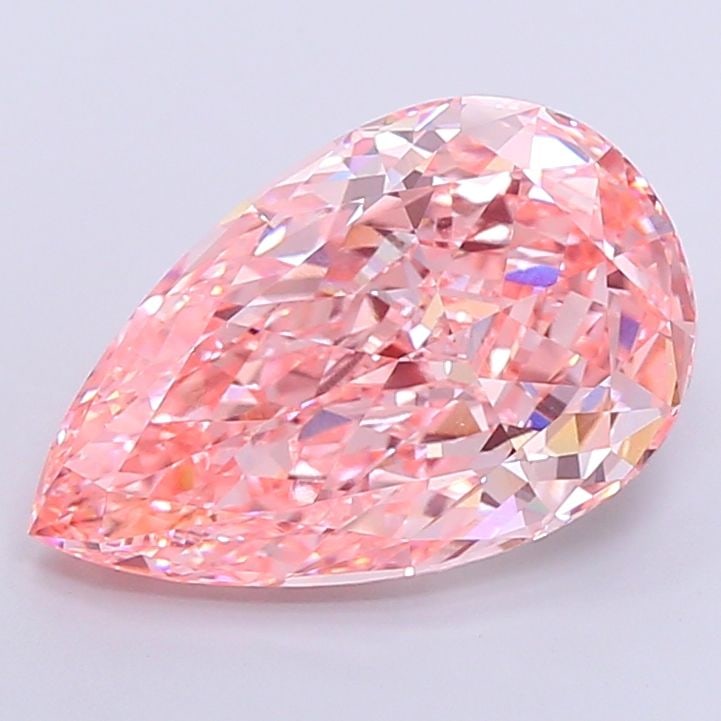 IGI Pear 9.2ct Fancy Vivid Pink VVS2 - Loose Lab Diamond: IGI Pear 9.2ct Fancy Vivid Pink VVS2 - Loose Lab Diamond Item Specifics: Source: This Is A Real Diamond Grown In A Lab Not Mined. Carat: 9.2 Cut: - Color: Fancy Vivid Pink Clarity: VVS2 Polish: EX