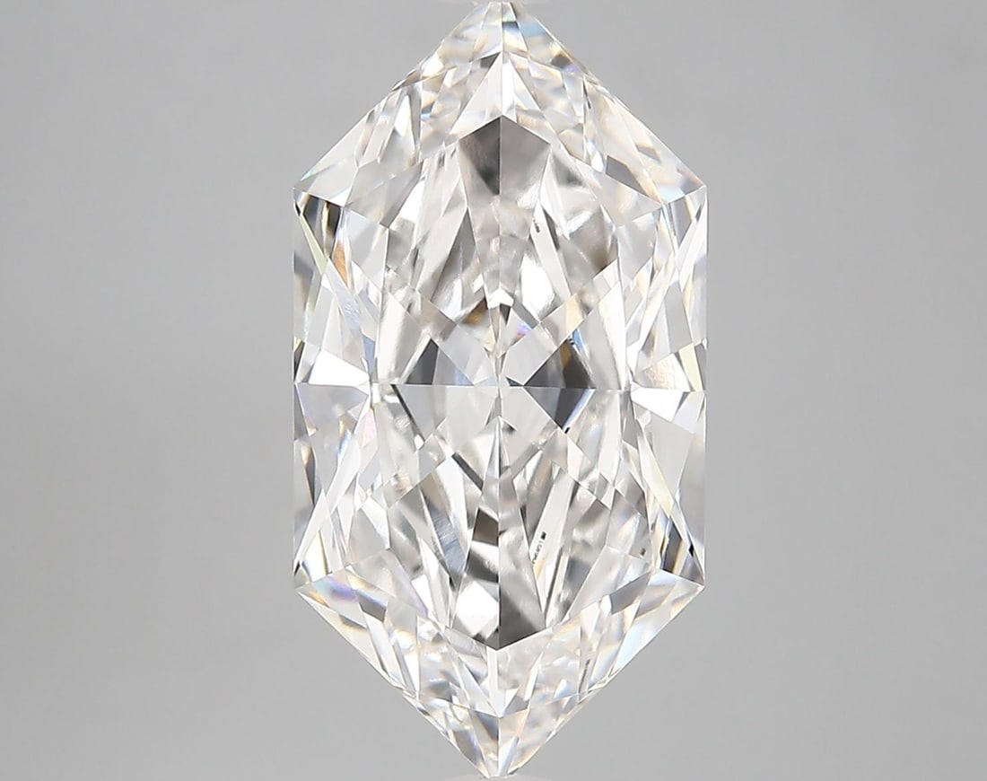 IGI Hexagonal 5.71ct F VVS1 - Loose Lab Diamond: IGI Hexagonal 5.71ct F VVS1 - Loose Lab Diamond Item Specifics: Source: This Is A Real Diamond Grown In A Lab Not Mined. Carat: 5.71 Cut: - Color: F Clarity: VVS1 Polish: EX Symmetry: EX Measurements: