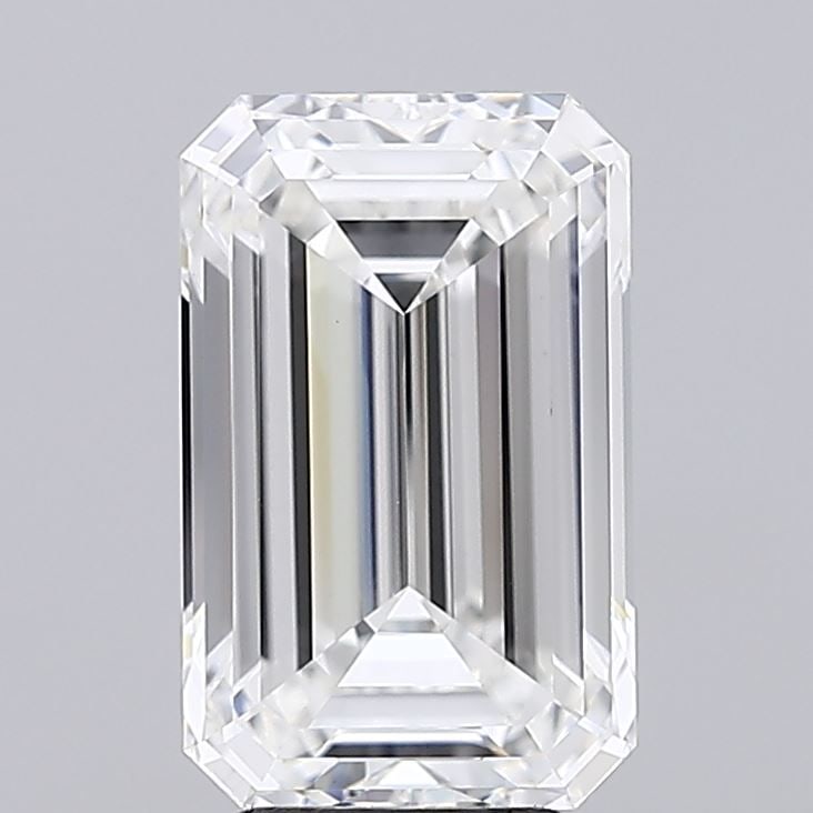 IGI Emerald 5.01ct E VVS2 - Loose Lab Diamond: IGI Emerald 5.01ct E VVS2 - Loose Lab Diamond Item Specifics: Source: This Is A Real Diamond Grown In A Lab Not Mined. Carat: 5.01 Cut: - Color: E Clarity: VVS2 Polish: EX Symmetry: EX Measurements: 1