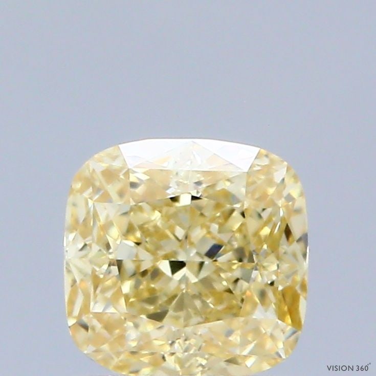 IGI Cushion Modified 1.07ct Fancy Yellow VVS2 - Loose Lab Diamond: IGI Cushion Modified 1.07ct Fancy Yellow VVS2 - Loose Lab Diamond Item Specifics: Source: This Is A Real Diamond Grown In A Lab Not Mined. Carat: 1.07 Cut: - Color: Fancy Yellow Clarity: VVS2 Polish: 