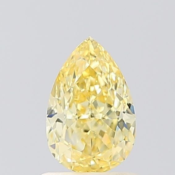 IGI Pear 1.1ct Fancy Intense Yellow VVS2 - Loose Lab Diamond (1 of 1)