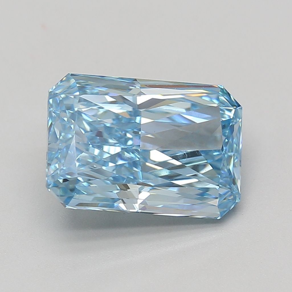 IGI Radiant 5.08ct Fancy Vivid Blue VVS2 - Loose Lab Diamond: IGI Radiant 5.08ct Fancy Vivid Blue VVS2 - Loose Lab Diamond Item Specifics: Source: This Is A Real Diamond Grown In A Lab Not Mined. Carat: 5.08 Cut: - Color: Fancy Vivid Blue Clarity: VVS2 Polish: E