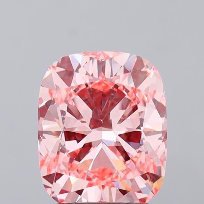 IGI Cushion Modified 2.07ct Fancy Vivid Pink VVS2 - Loose Lab Diamond: IGI Cushion Modified 2.07ct Fancy Vivid Pink VVS2 - Loose Lab Diamond Item Specifics: Source: This Is A Real Diamond Grown In A Lab Not Mined. Carat: 2.07 Cut: - Color: Fancy Vivid Pink Clarity: VVS2 