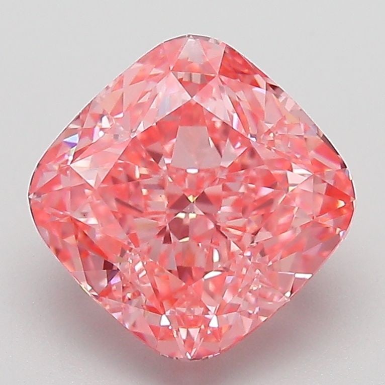 IGI Cushion Modified 3.07ct Fancy Vivid Pink VVS2 - Loose Lab Diamond: IGI Cushion Modified 3.07ct Fancy Vivid Pink VVS2 - Loose Lab Diamond Item Specifics: Source: This Is A Real Diamond Grown In A Lab Not Mined. Carat: 3.07 Cut: - Color: Fancy Vivid Pink Clarity: VVS2 
