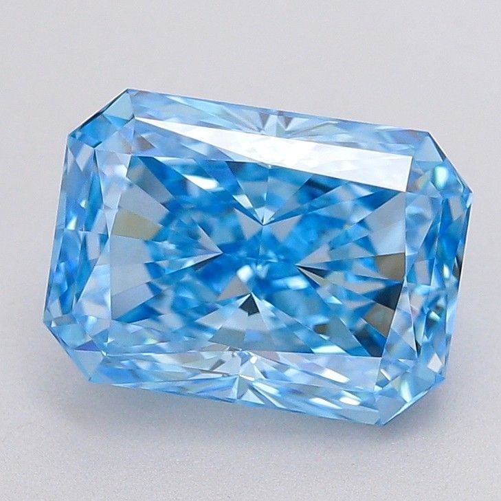IGI Radiant 2.58ct Fancy Vivid Blue VVS1 - Loose Lab Diamond: IGI Radiant 2.58ct Fancy Vivid Blue VVS1 - Loose Lab Diamond Item Specifics: Source: This Is A Real Diamond Grown In A Lab Not Mined. Carat: 2.58 Cut: - Color: Fancy Vivid Blue Clarity: VVS1 Polish: E