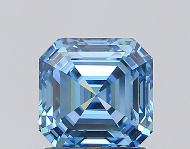 IGI Asscher 1.7ct Fancy Vivid Blue VVS1 - Loose Lab Diamond: IGI Asscher 1.7ct Fancy Vivid Blue VVS1 - Loose Lab Diamond Item Specifics: Source: This Is A Real Diamond Grown In A Lab Not Mined. Carat: 1.7 Cut: - Color: Fancy Vivid Blue Clarity: VVS1 Polish: EX 