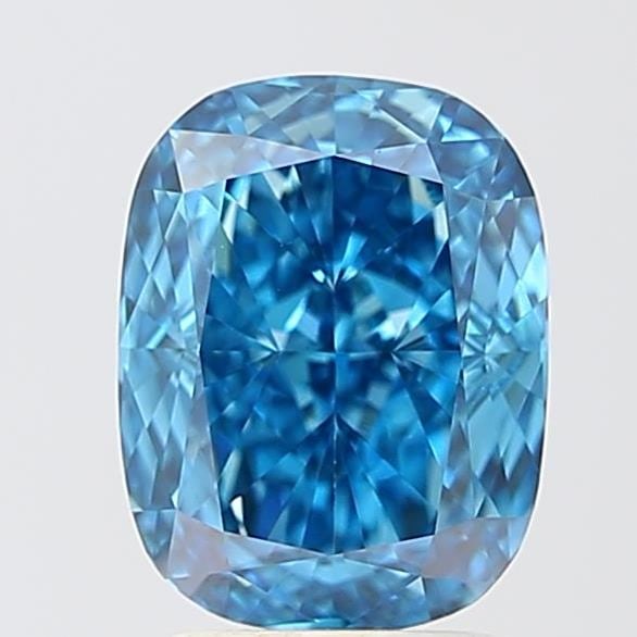 IGI Cushion Modified 2.5ct Fancy Vivid Blue VVS2 - Loose Lab Diamond: IGI Cushion Modified 2.5ct Fancy Vivid Blue VVS2 - Loose Lab Diamond Item Specifics: Source: This Is A Real Diamond Grown In A Lab Not Mined. Carat: 2.5 Cut: - Color: Fancy Vivid Blue Clarity: VVS2 Po