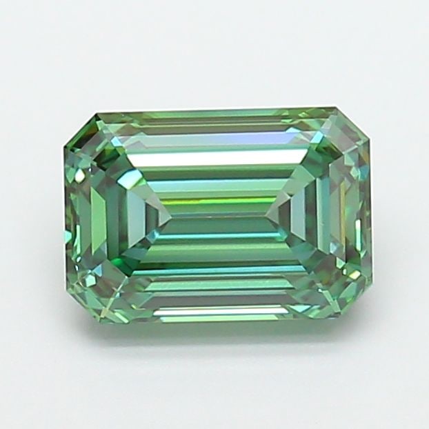IGI Emerald 3.09ct Fancy Vivid Green VVS2 - Loose Lab Diamond: IGI Emerald 3.09ct Fancy Vivid Green VVS2 - Loose Lab Diamond Item Specifics: Source: This Is A Real Diamond Grown In A Lab Not Mined. Carat: 3.09 Cut: - Color: Fancy Vivid Green Clarity: VVS2