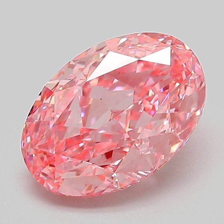IGI Oval 2.07ct Fancy Vivid Pink VVS2 - Loose Lab Diamond: IGI Oval 2.07ct Fancy Vivid Pink VVS2 - Loose Lab Diamond Item Specifics: Source: This Is A Real Diamond Grown In A Lab Not Mined. Carat: 2.07 Cut: - Color: Fancy Vivid Pink Clarity: VVS2 Polish: EX S