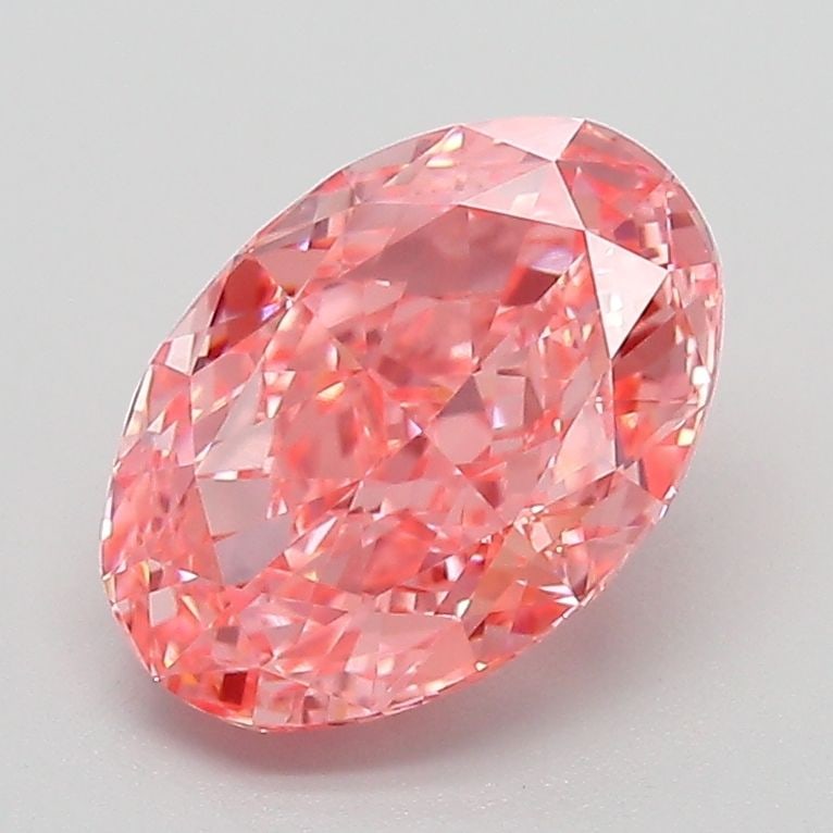 IGI Oval 2.0ct Fancy Vivid Pink VVS2 - Loose Lab Diamond: IGI Oval 2.0ct Fancy Vivid Pink VVS2 - Loose Lab Diamond Item Specifics: Source: This Is A Real Diamond Grown In A Lab Not Mined. Carat: 2.0 Cut: - Color: Fancy Vivid Pink Clarity: VVS2 Polish: EX Sym