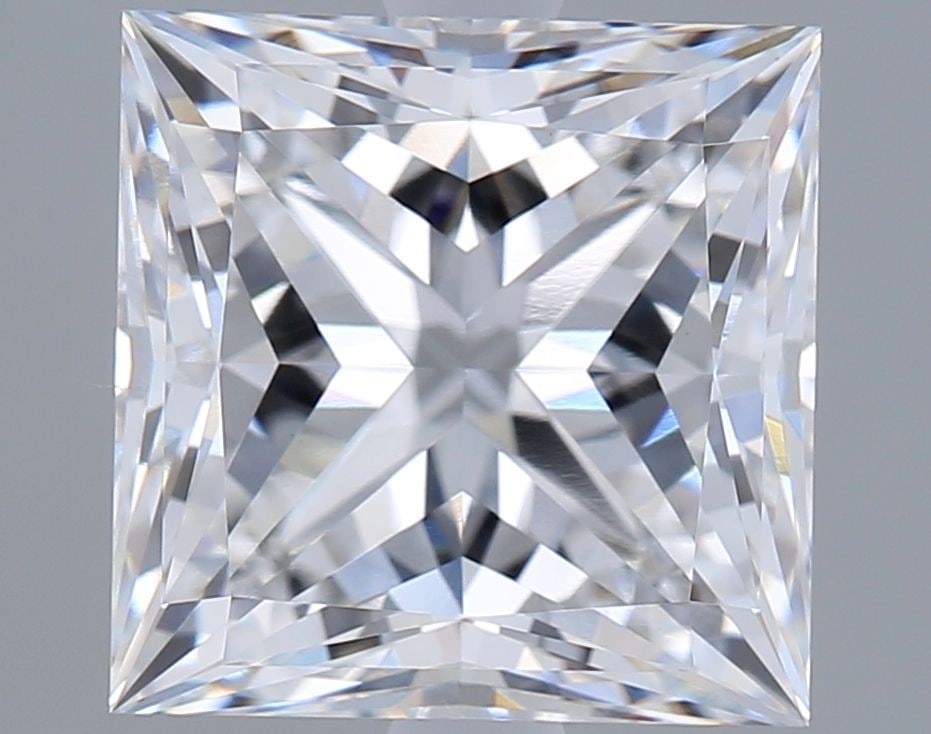 GIA Princess 3.05ct E VVS2 - Loose Lab Diamond: GIA Princess 3.05ct E VVS2 - Loose Lab Diamond Item Specifics: Source: This Is A Real Diamond Grown In A Lab Not Mined. Carat: 3.05 Cut: - Color: E Clarity: VVS2 Polish: EX Symmetry: EX Measurements: 