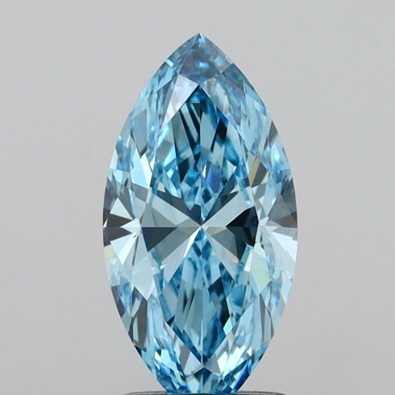 IGI Marquise 1.51ct Fancy Vivid Blue VVS2 - Loose Lab Diamond: IGI Marquise 1.51ct Fancy Vivid Blue VVS2 - Loose Lab Diamond Item Specifics: Source: This Is A Real Diamond Grown In A Lab Not Mined. Carat: 1.51 Cut: - Color: Fancy Vivid Blue Clarity: VVS2 Polish: 