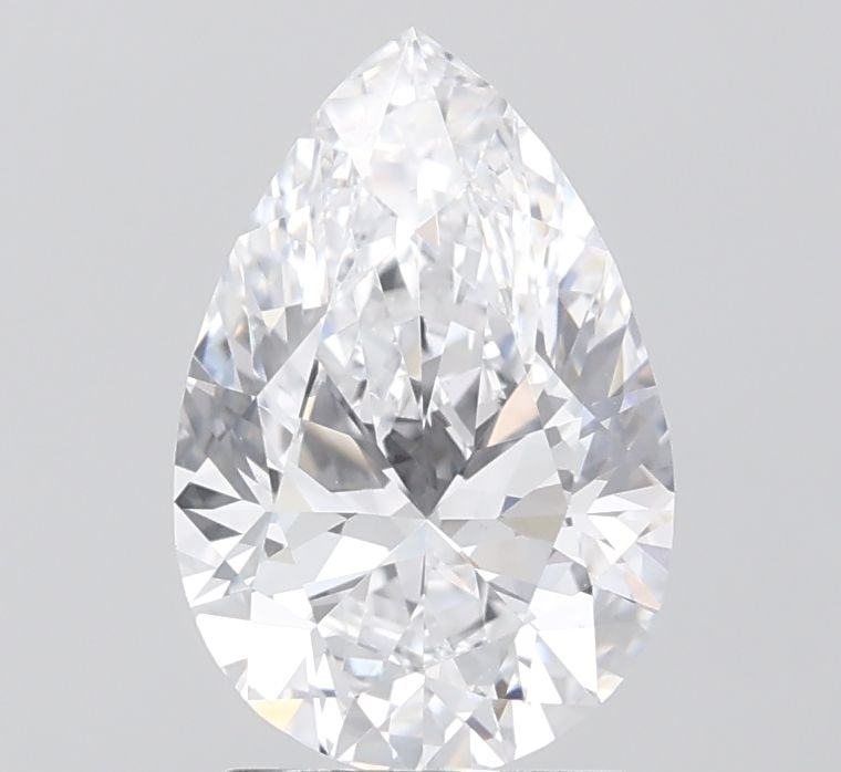 IGI Pear 2.01ct D VVS2 - Loose Lab Diamond: IGI Pear 2.01ct D VVS2 - Loose Lab Diamond Item Specifics: Source: This Is A Real Diamond Grown In A Lab Not Mined. Carat: 2.01 Cut: - Color: D Clarity: VVS2 Polish: EX Symmetry: EX Measurements: 10.8