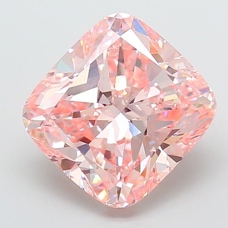 IGI Cushion Modified 7.02ct Fancy Intense Pink VVS2 - Loose Lab Diamond: IGI Cushion Modified 7.02ct Fancy Intense Pink VVS2 - Loose Lab Diamond Item Specifics: Source: This Is A Real Diamond Grown In A Lab Not Mined. Carat: 7.02 Cut: - Color: Fancy Intense Pink Clarity: