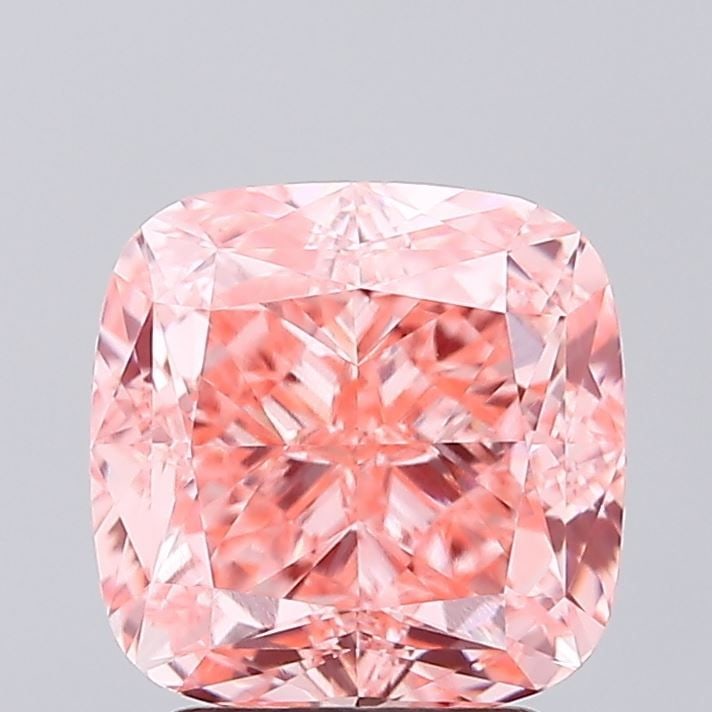 IGI Cushion Modified 3.01ct Fancy Vivid Pink VVS2 - Loose Lab Diamond: IGI Cushion Modified 3.01ct Fancy Vivid Pink VVS2 - Loose Lab Diamond Item Specifics: Source: This Is A Real Diamond Grown In A Lab Not Mined. Carat: 3.01 Cut: - Color: Fancy Vivid Pink Clarity: VVS2
