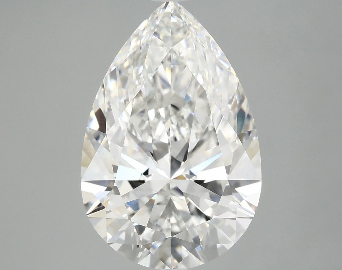 IGI Pear 5.05ct E VVS2 - Loose Lab Diamond: IGI Pear 5.05ct E VVS2 - Loose Lab Diamond Item Specifics: Source: This Is A Real Diamond Grown In A Lab Not Mined. Carat: 5.05 Cut: - Color: E Clarity: VVS2 Polish: EX Symmetry: EX Measurements: 14.7