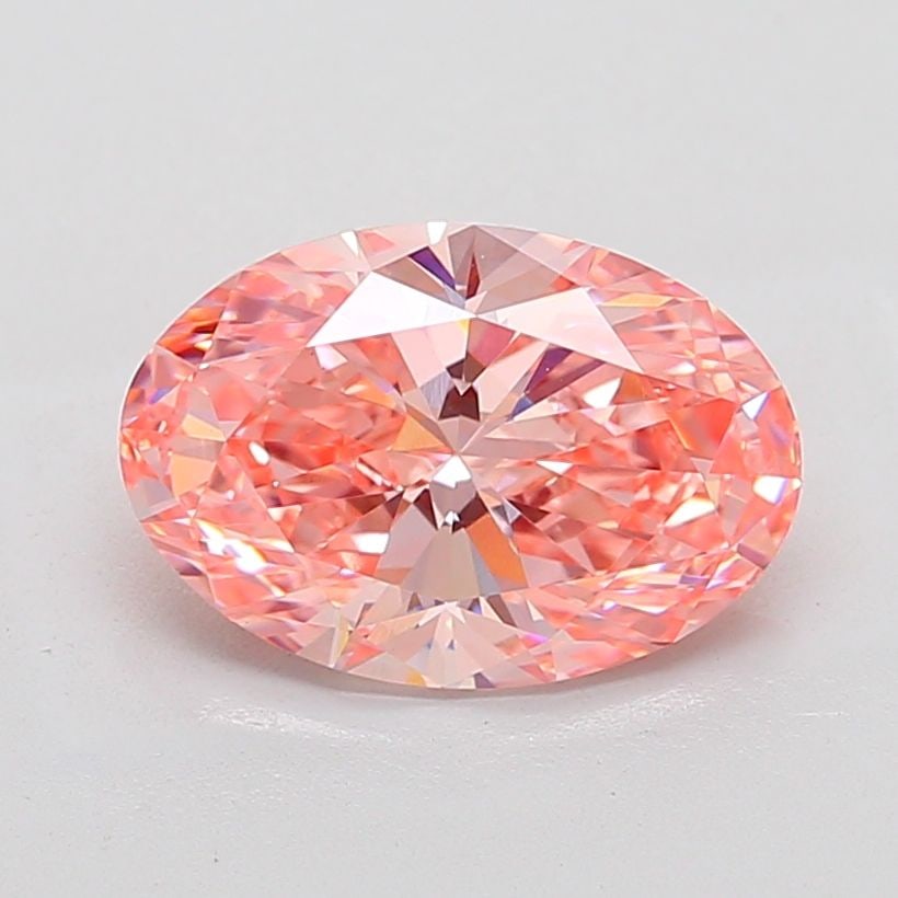 IGI Oval 1.75ct Fancy Vivid Pink VVS2 - Loose Lab Diamond: IGI Oval 1.75ct Fancy Vivid Pink VVS2 - Loose Lab Diamond Item Specifics: Source: This Is A Real Diamond Grown In A Lab Not Mined. Carat: 1.75 Cut: - Color: Fancy Vivid Pink Clarity: VVS2 Polish: EX S