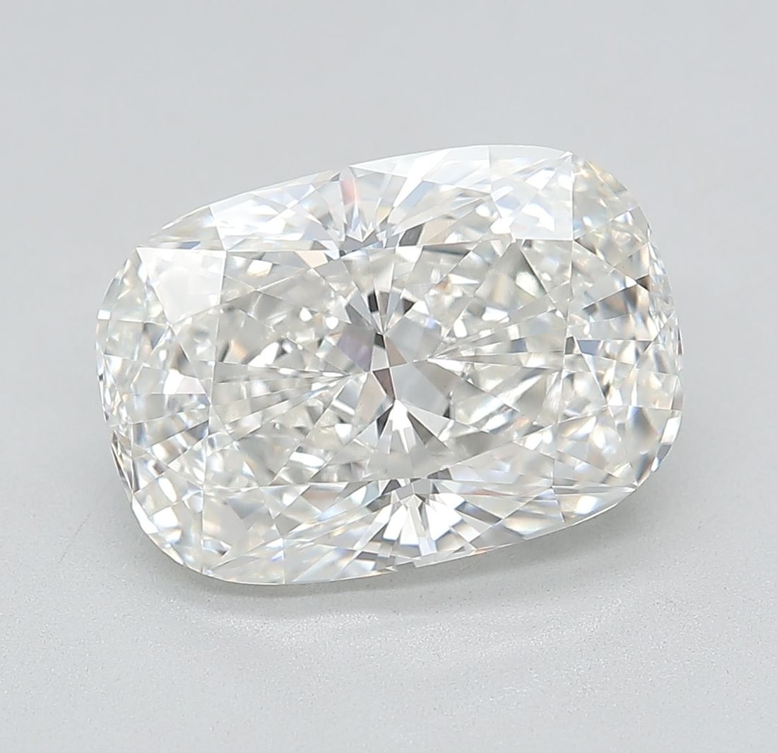IGI Cushion Modified 5.03ct G VVS2 - Loose Lab Diamond: IGI Cushion Modified 5.03ct G VVS2 - Loose Lab Diamond Item Specifics: Source: This Is A Real Diamond Grown In A Lab Not Mined. Carat: 5.03 Cut: - Color: G Clarity: VVS2 Polish: EX Symmetry: EX Measur