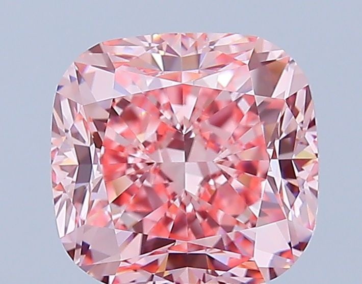 IGI Cushion Brilliant 3.36ct Fancy Vivid Pink VVS2 - Loose Lab Diamond: IGI Cushion Brilliant 3.36ct Fancy Vivid Pink VVS2 - Loose Lab Diamond Item Specifics: Source: This Is A Real Diamond Grown In A Lab Not Mined. Carat: 3.36 Cut: - Color: Fancy Vivid Pink Clarity: VVS2