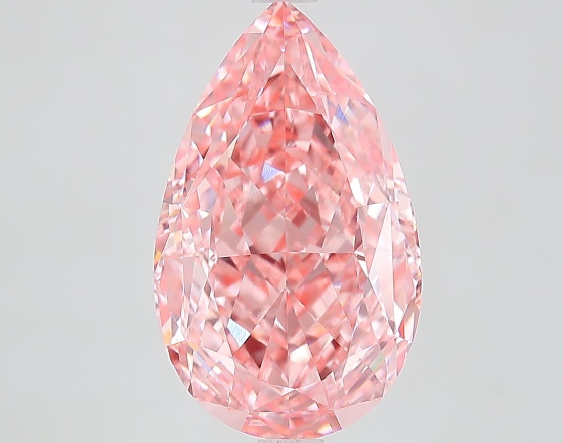 IGI Pear 6.02ct Fancy Vivid Pink VVS2 - Loose Lab Diamond: IGI Pear 6.02ct Fancy Vivid Pink VVS2 - Loose Lab Diamond Item Specifics: Source: This Is A Real Diamond Grown In A Lab Not Mined. Carat: 6.02 Cut: - Color: Fancy Vivid Pink Clarity: VVS2 Polish: EX S
