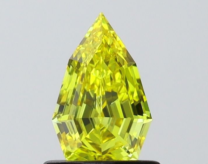 IGI Pear 0.72ct Fancy Vivid Yellow VVS1 - Loose Lab Diamond: IGI Pear 0.72ct Fancy Vivid Yellow VVS1 - Loose Lab Diamond Item Specifics: Source: This Is A Real Diamond Grown In A Lab Not Mined. Carat: 0.72 Cut: - Color: Fancy Vivid Yellow Clarity: VVS1 Polish: