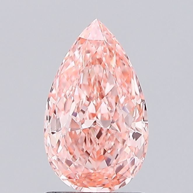 IGI Pear 1.52ct Fancy Vivid Pink VVS2 - Loose Lab Diamond: IGI Pear 1.52ct Fancy Vivid Pink VVS2 - Loose Lab Diamond Item Specifics: Source: This Is A Real Diamond Grown In A Lab Not Mined. Carat: 1.52 Cut: - Color: Fancy Vivid Pink Clarity: VVS2 Polish: EX S