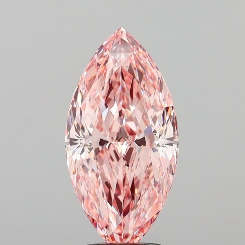 IGI Marquise 3.58ct Fancy Vivid Pink VVS2 - Loose Lab Diamond: IGI Marquise 3.58ct Fancy Vivid Pink VVS2 - Loose Lab Diamond Item Specifics: Source: This Is A Real Diamond Grown In A Lab Not Mined. Carat: 3.58 Cut: - Color: Fancy Vivid Pink Clarity: VVS2 Polish: 