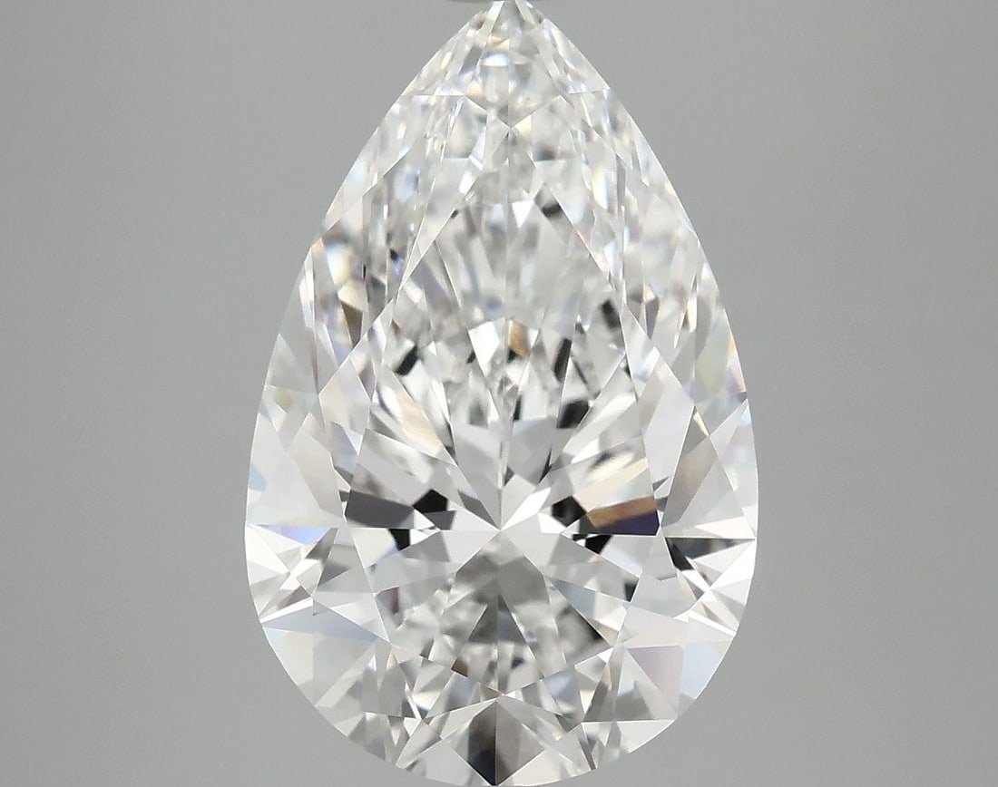 IGI Pear 5.08ct E VVS2 - Loose Lab Diamond: IGI Pear 5.08ct E VVS2 - Loose Lab Diamond Item Specifics: Source: This Is A Real Diamond Grown In A Lab Not Mined. Carat: 5.08 Cut: - Color: E Clarity: VVS2 Polish: EX Symmetry: EX Measurements: