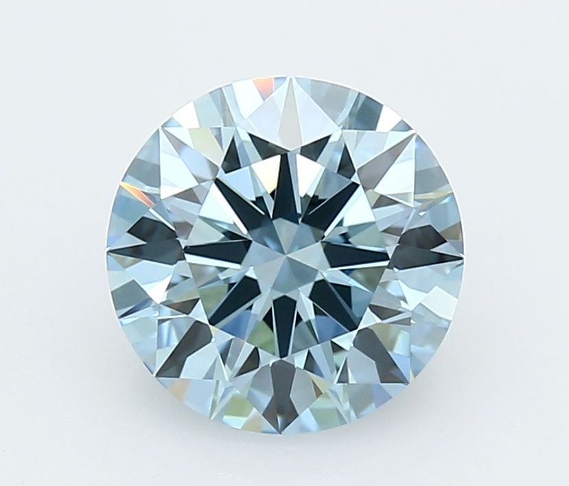 IGI Round 2.54ct Fancy Vivid Blue VVS2 - Ideal Loose Lab Diamond: IGI Round 2.54ct Fancy Vivid Blue VVS2 - Ideal Loose Lab Diamond Item Specifics: Source: This Is A Real Diamond Grown In A Lab Not Mined. Carat: 2.54 Cut: ID Color: Fancy Vivid Blue Clarity: VVS2 Poli