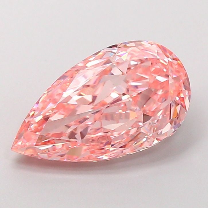 IGI Pear 2.73ct Fancy Vivid Pink VVS2 - Loose Lab Diamond: IGI Pear 2.73ct Fancy Vivid Pink VVS2 - Loose Lab Diamond Item Specifics: Source: This Is A Real Diamond Grown In A Lab Not Mined. Carat: 2.73 Cut: - Color: Fancy Vivid Pink Clarity: VVS2 Polish: EX