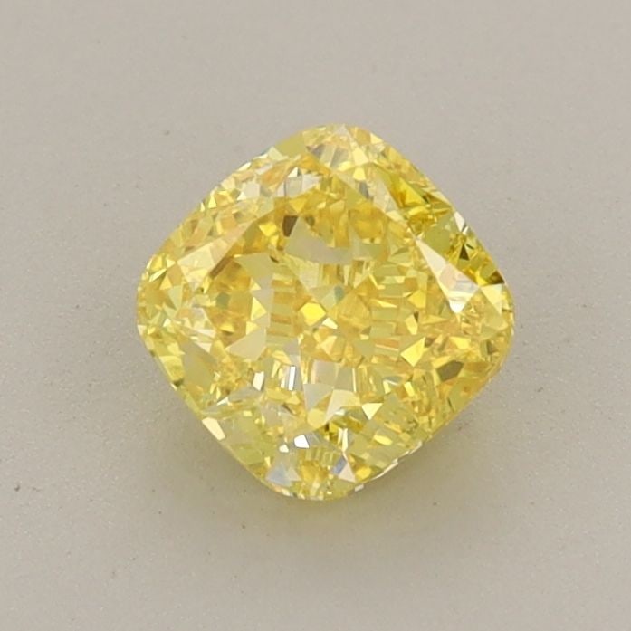 IGI Cushion Modified 0.79ct Fancy Vivid Yellow VVS2 - Loose Lab Diamond: IGI Cushion Modified 0.79ct Fancy Vivid Yellow VVS2 - Loose Lab Diamond Item Specifics: Source: This Is A Real Diamond Grown In A Lab Not Mined. Carat: 0.79 Cut: - Color: Fancy Vivid Yellow Clarity: