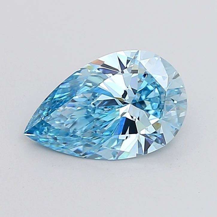 IGI Pear 2.7ct Fancy Vivid Blue VVS1 - Loose Lab Diamond: IGI Pear 2.7ct Fancy Vivid Blue VVS1 - Loose Lab Diamond Item Specifics: Source: This Is A Real Diamond Grown In A Lab Not Mined. Carat: 2.7 Cut: - Color: Fancy Vivid Blue Clarity: VVS1 Polish: EX Sym