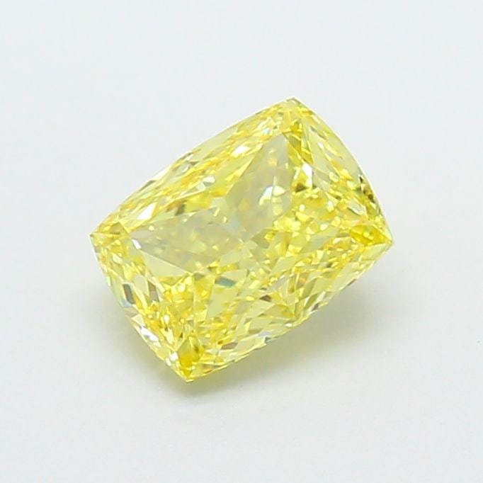 IGI Cushion Modified 1.22ct Fancy Vivid Yellow VVS2 - Loose Lab Diamond: IGI Cushion Modified 1.22ct Fancy Vivid Yellow VVS2 - Loose Lab Diamond Item Specifics: Source: This Is A Real Diamond Grown In A Lab Not Mined. Carat: 1.22 Cut: - Color: Fancy Vivid Yellow Clarity: V