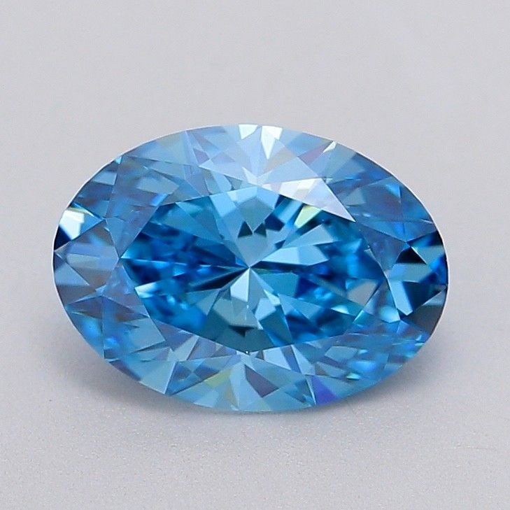 IGI Oval 1.55ct Fancy Vivid Blue VVS2 - Loose Lab Diamond: IGI Oval 1.55ct Fancy Vivid Blue VVS2 - Loose Lab Diamond Item Specifics: Source: This Is A Real Diamond Grown In A Lab Not Mined. Carat: 1.55 Cut: - Color: Fancy Vivid Blue Clarity: VVS2 Polish: EX S