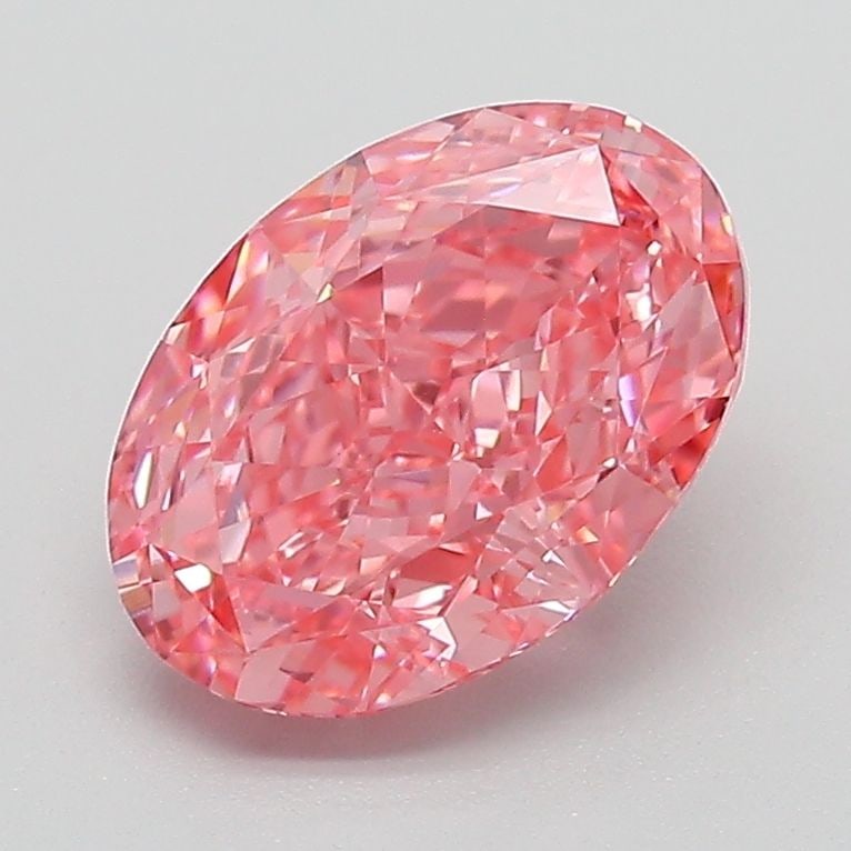 IGI Oval 2.06ct Fancy Vivid Pink VVS2 - Loose Lab Diamond: IGI Oval 2.06ct Fancy Vivid Pink VVS2 - Loose Lab Diamond Item Specifics: Source: This Is A Real Diamond Grown In A Lab Not Mined. Carat: 2.06 Cut: - Color: Fancy Vivid Pink Clarity: VVS2 Polish: EX S