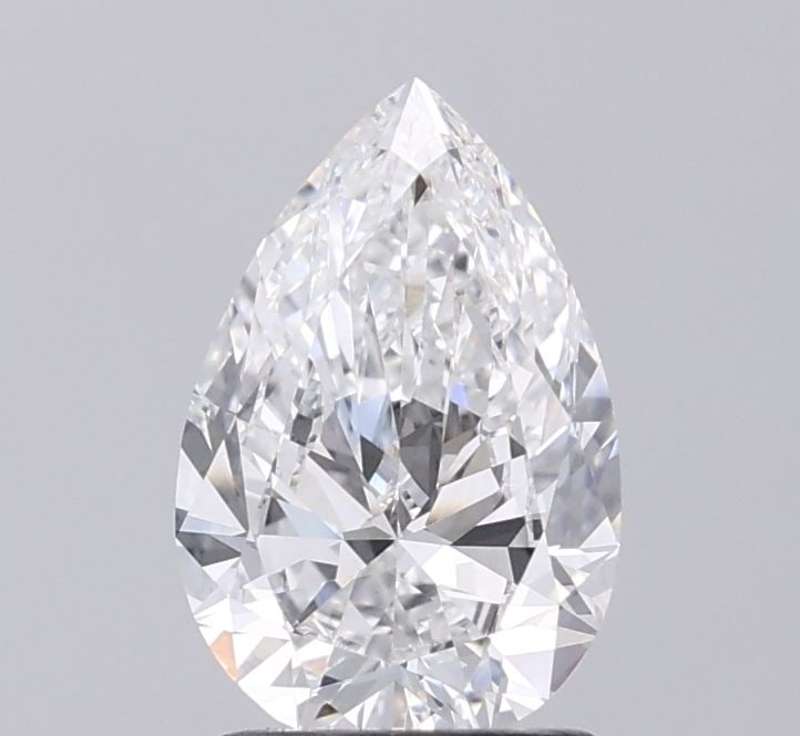 IGI Pear 1.42ct E VVS2 - Loose Lab Diamond: IGI Pear 1.42ct E VVS2 - Loose Lab Diamond Item Specifics: Source: This Is A Real Diamond Grown In A Lab Not Mined. Carat: 1.42 Cut: - Color: E Clarity: VVS2 Polish: EX Symmetry: EX Measurements: 9.74