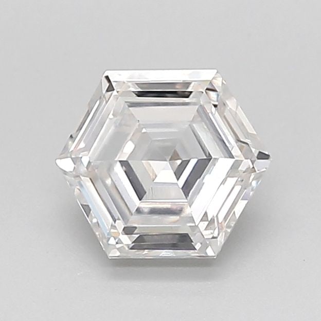 Hexagonal 1.06ct D VVS2 - Loose Lab Diamond: Hexagonal 1.06ct D VVS2 - Loose Lab Diamond Item Specifics: Source: This Is A Real Diamond Grown In A Lab Not Mined. Carat: 1.06 Cut: - Color: D Clarity: VVS2 Polish: VG Symmetry: VG Measurements: 6.9